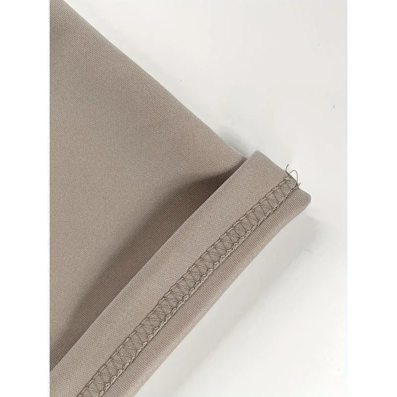 Men's loose solid colour corduroy trousers with a linen blend and fire retardant feature.