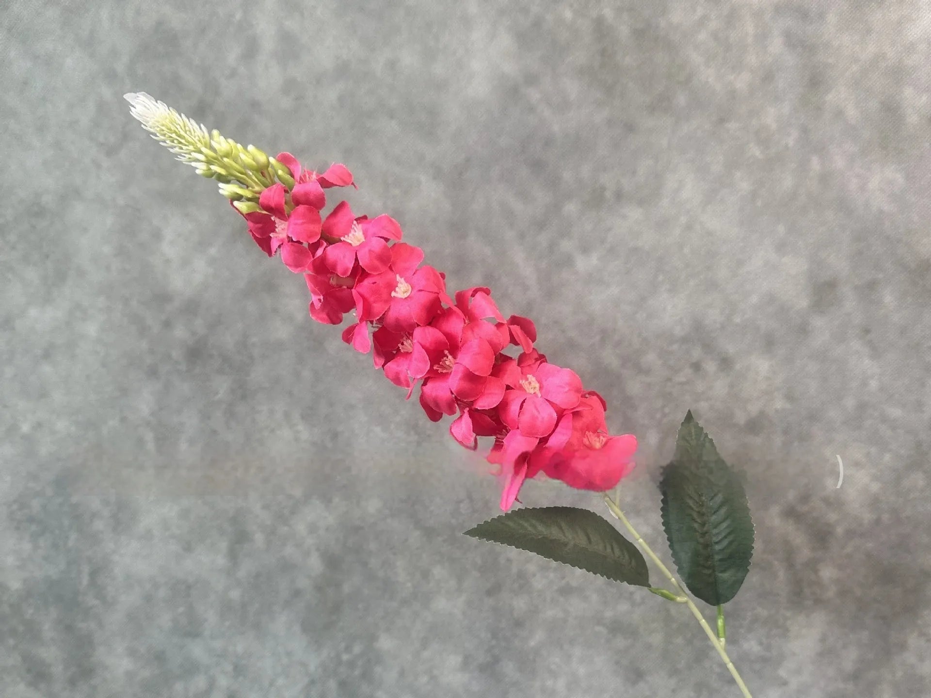 Artificial silk antirrhinum hyacinth stem 72cm, flower part 25cm, multiple colour options for decoration