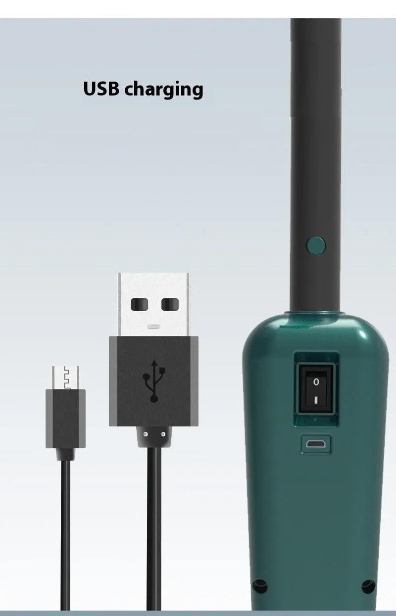 Wireless floor cleaning robot in S5 Green colour with USB charging port and water tank