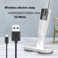 Wireless floor cleaning robot in S5 Green colour with USB charging port and water tank