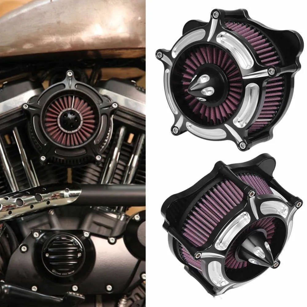 Harley-Davidson aluminium alloy large air filter for 883 and Grand Glide motorcycle models