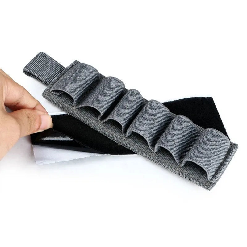 6-hole tactical storage stickers in 1000D nylon fabric measuring 5 by 16.5 centimetres with toolkit