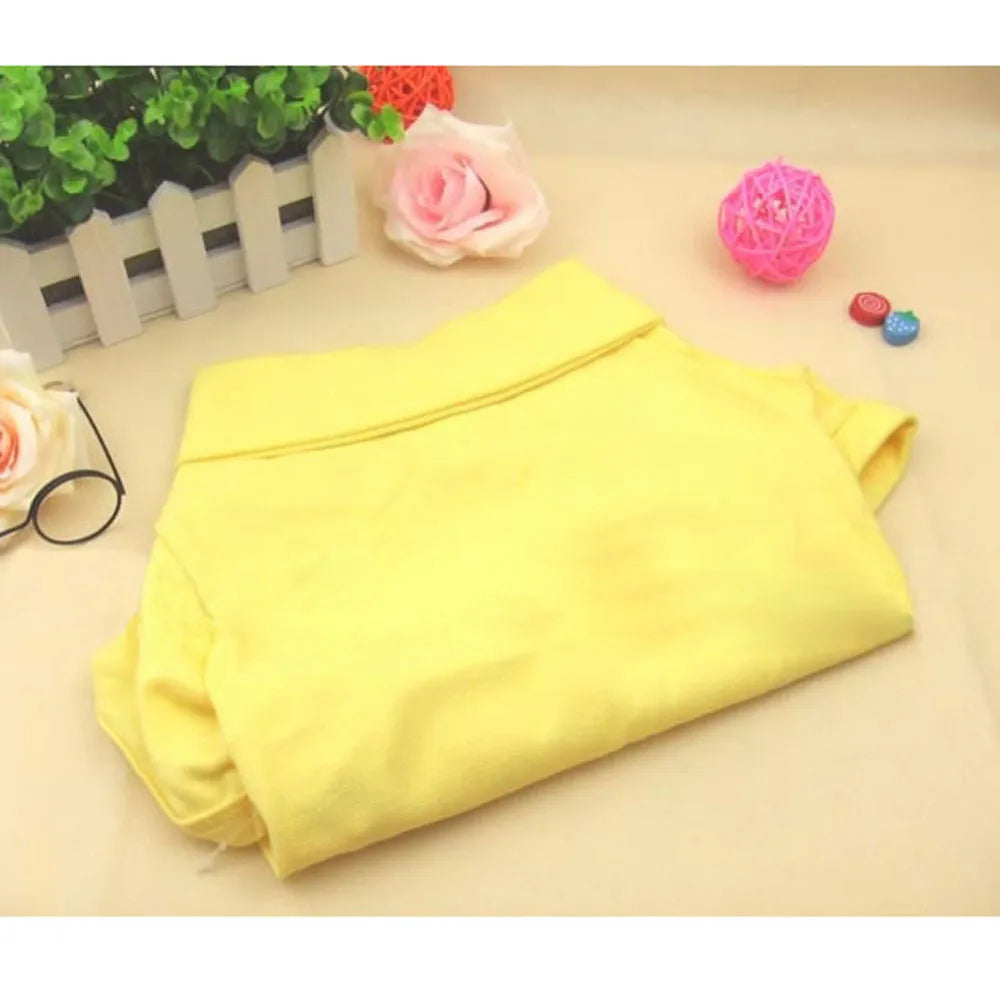 Cotton dog polo shirt in solid colour with collar, available in sizes XS to XL for small medium and large dogs