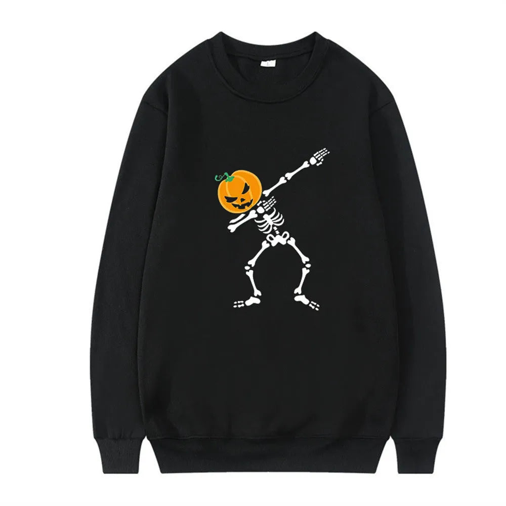 Women's printed cotton crew neck top in black red yellow white orange red colours