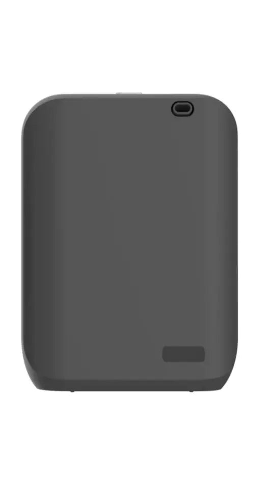 White wall mount HVAC essential oil diffuser with 150ml capacity and smartphone app control interface