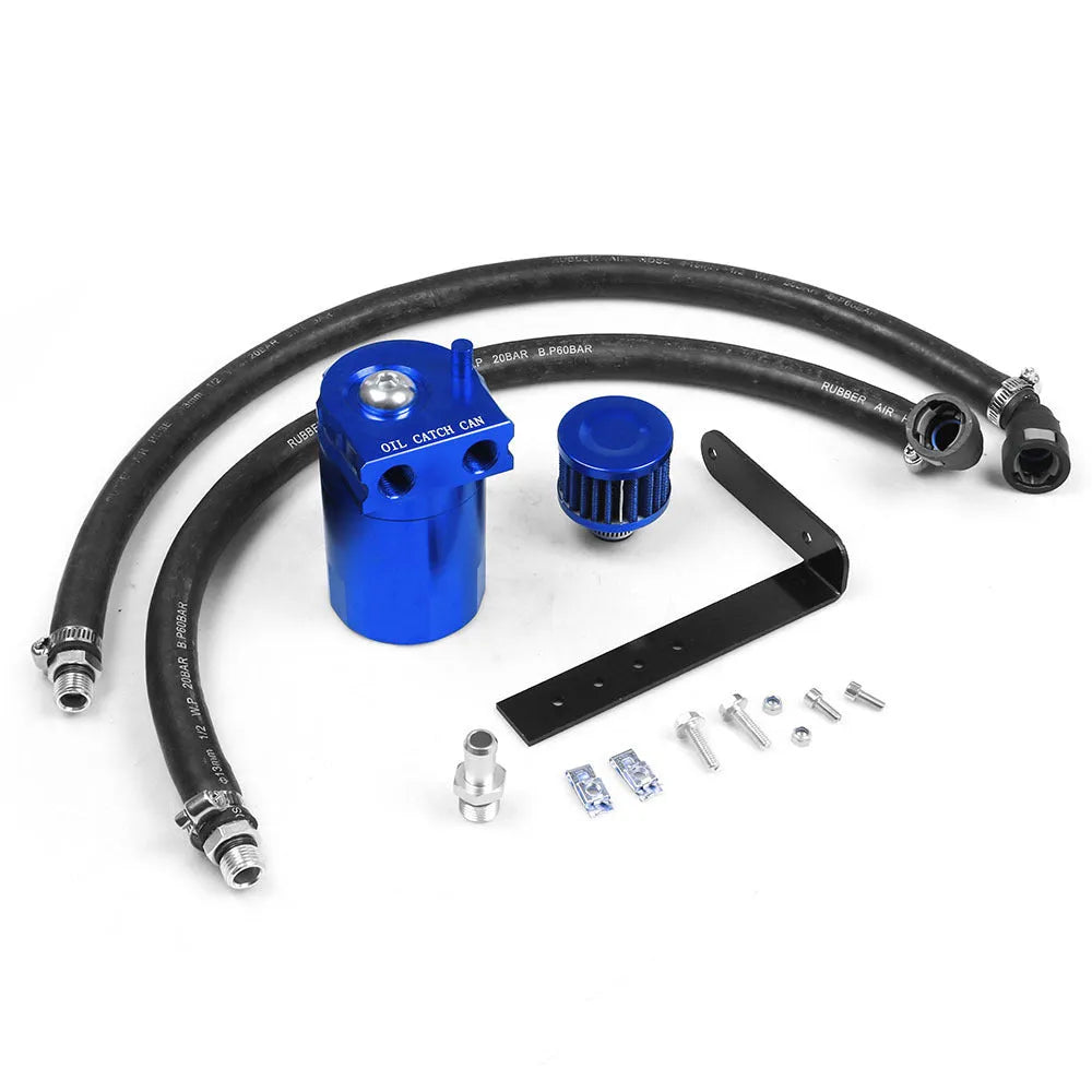 Aluminum alloy oil separator for Ford Expedition in black, blue, red and silver colour options