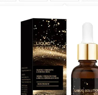 30 ml facial care solution bottle with hyaluronic acid formula for delicate skin