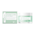 Pore cleaning mud mask in a white tube with green label, 55g, bentonite and moxa leaf extract