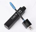 Multi-color lengthen eyelashes mascara in black, blue, and orange shades for volumising eye makeup