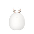 Cute pet silicone touch LED night light in rabbit design, USB rechargeable, 143mm height