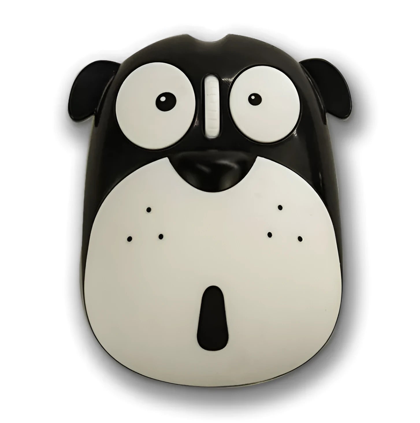 Silent optical mouse 2.4G wireless rechargeable panda cartoon animal cute mouse with built-in receiver matte finish
