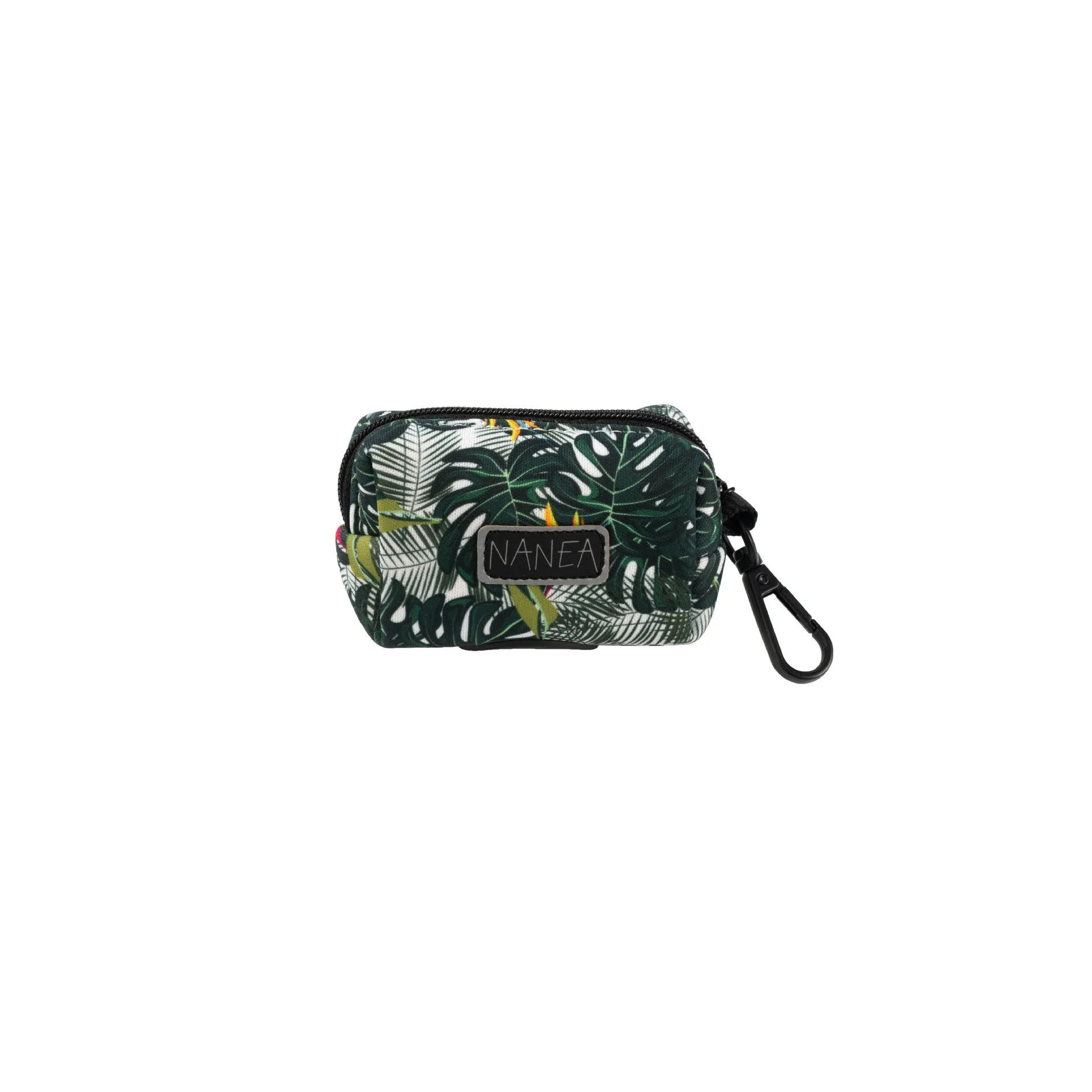 Adjustable pet harness set with six accessories including waste bag in cloth material