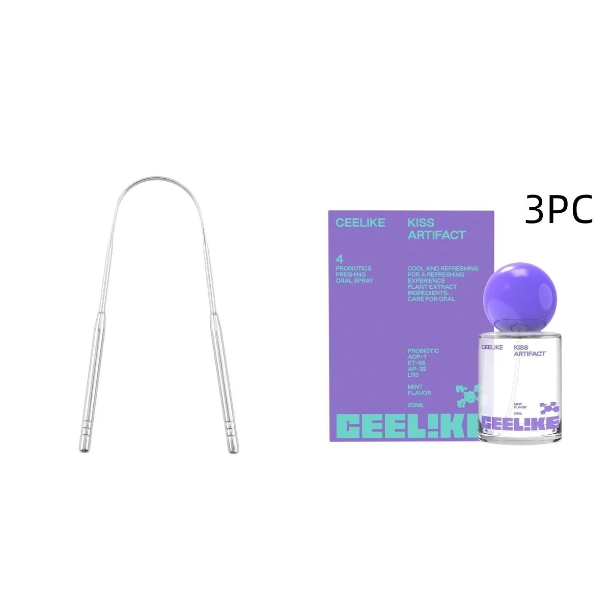 20ml probiotics oral care spray bottle with spray mechanism