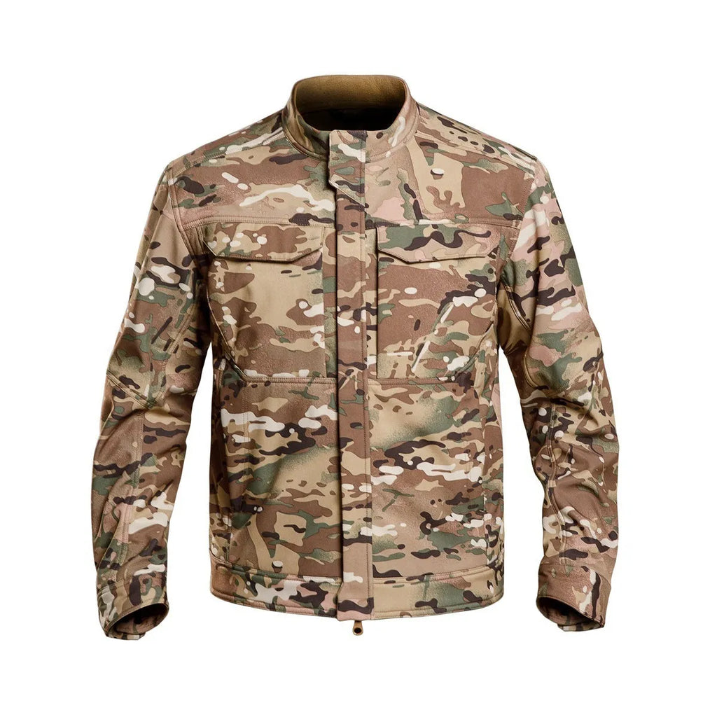 Bone Frog black soft shell tactical jacket for mountaineering and outdoor sports