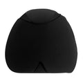 Solid colour cold compress cap in black, pink or dark blue with fully enclosed polyester design