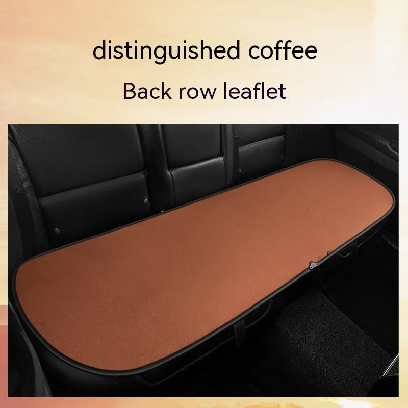 Car seat heating cushion in beige, black, and coffee colours for single, double, and rear seats
