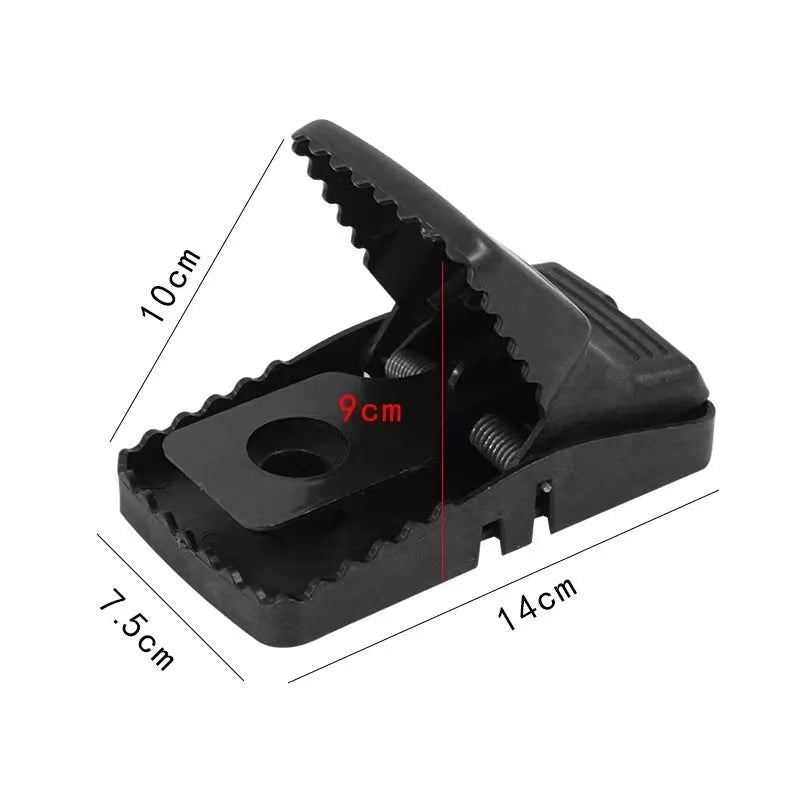 Automatic mouse cage trap for indoor rodent control in three size options