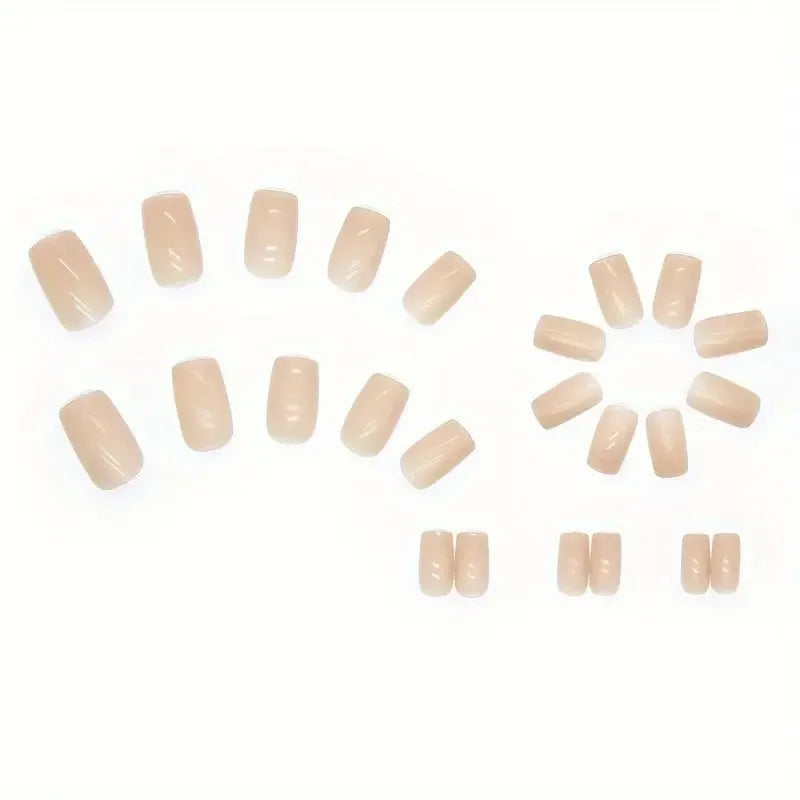 Plastic nail art armour set in solid MY119 colour for ladies decorative nails