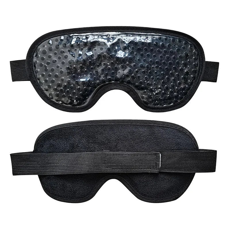 White rechargeable portable eye compress and atomisation cleaning device with eye mask.