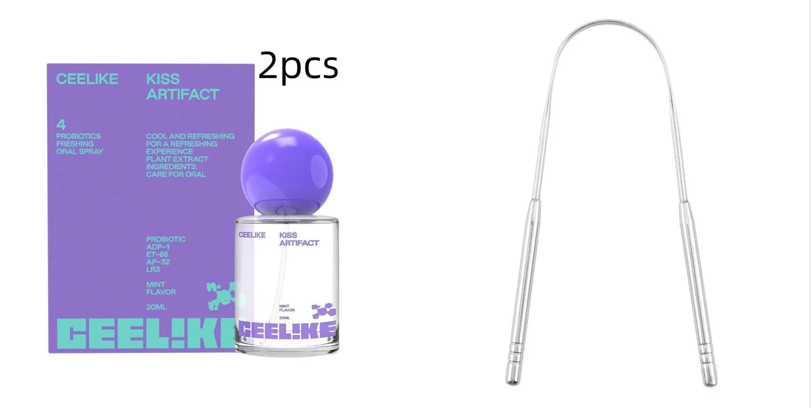 20ml probiotics oral care spray bottle with spray mechanism