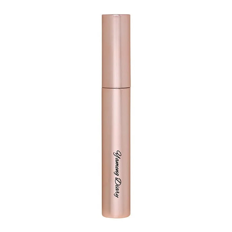 Long Curling Long-lasting Mascara tube in black or brown with applicator brush.