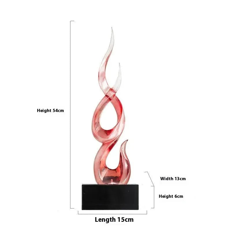 Handmade high-rise resin decoration for festivals in gold, silver, blue gradient, or custom colours