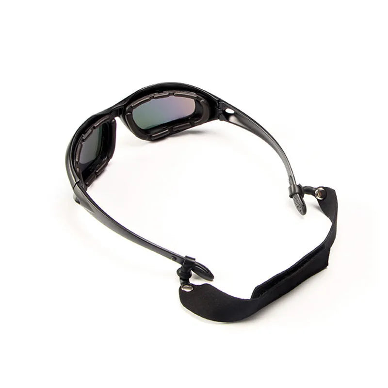 Tactical polarized sunglasses with full rim PC frame for outdoor cycling and sports