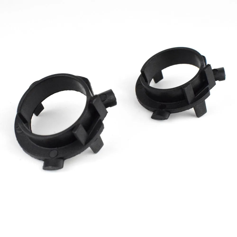 ABS plastic LED headlight mounting bracket for Gerui and Kia vehicles measuring 3.8x3.7x1cm