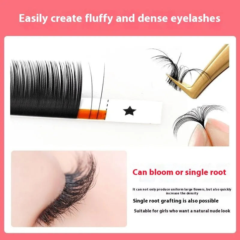 16-row dense mink hair false eyelashes showing matte round wool texture with length options from 8mm to 18mm