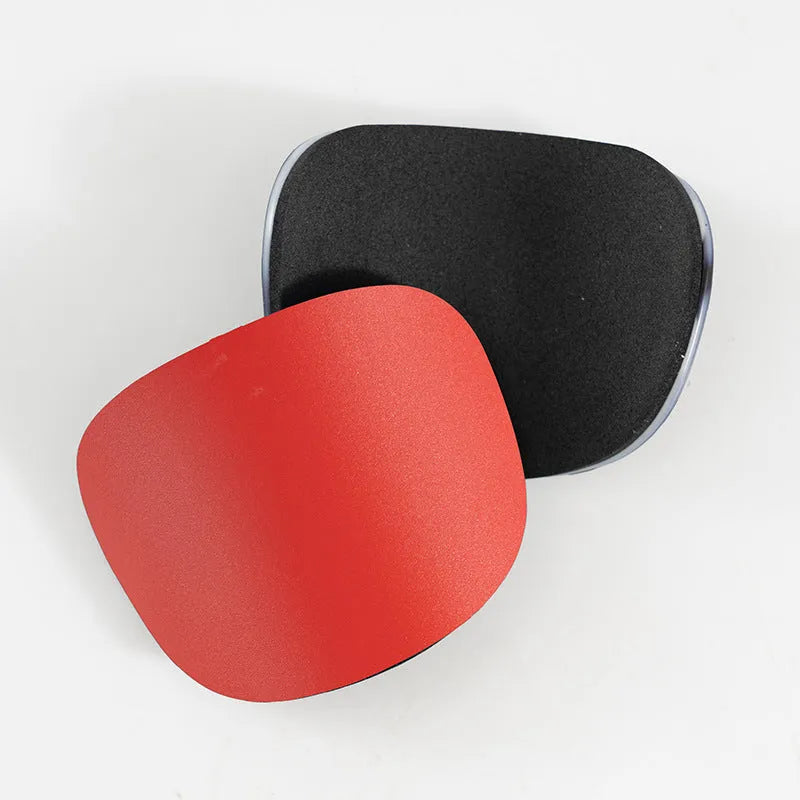 PU mini shin guards in black, white, red, and dream blue colours with S and XS sizing codes