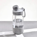 Plastic reusable straw cup in grey, green or pink with 520ml, 780ml or 1000ml capacity
