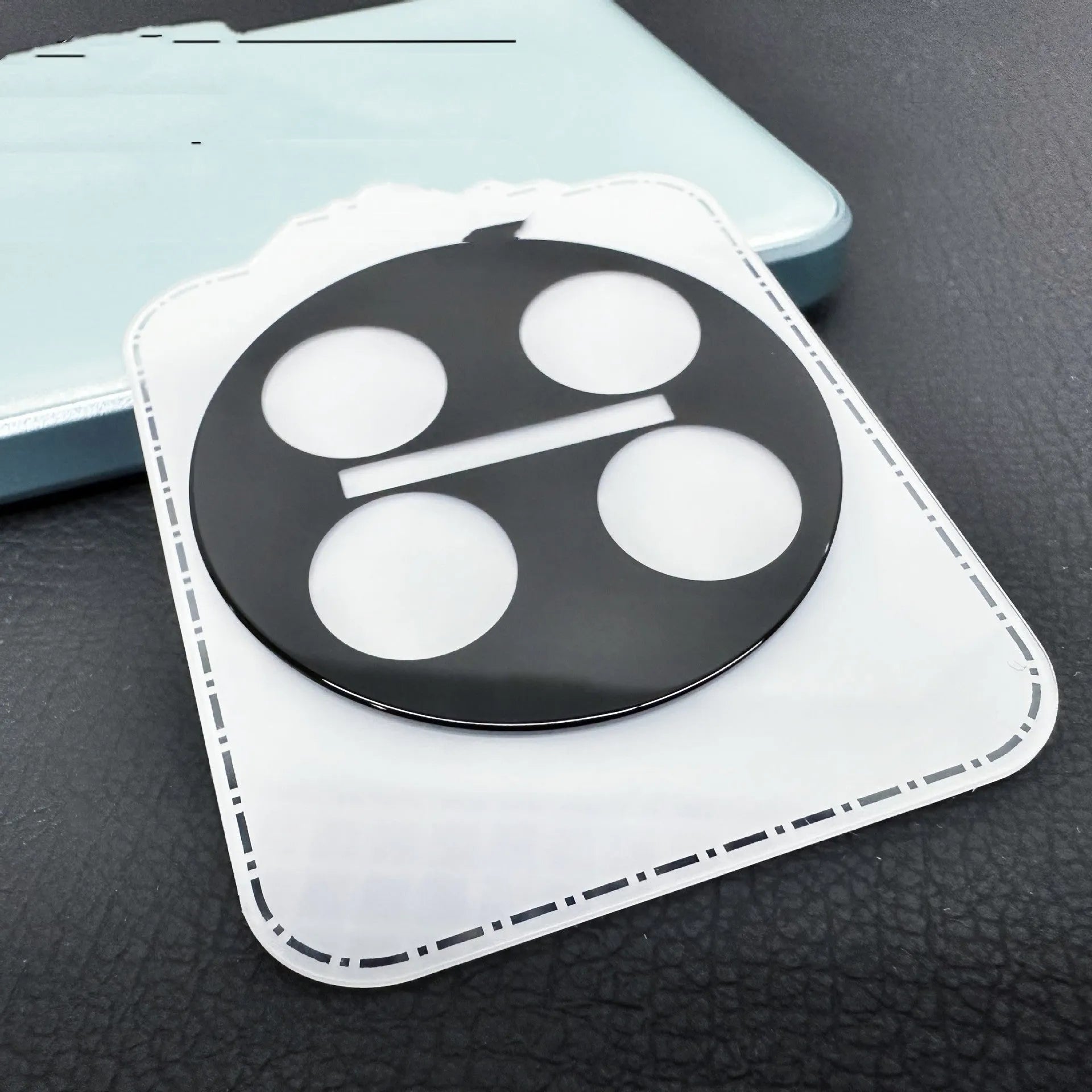 Tempered glass lens protector with black ring silk screen finish for OnePlus smartphones