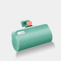 Universal 3000mAh power bank in black, green, pink and white colours for Android and iPhone charging