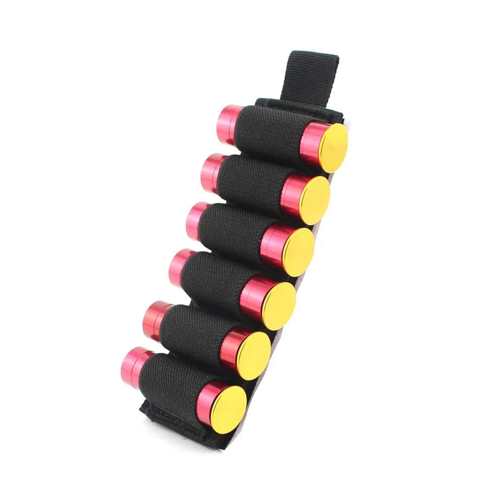 6-hole tactical storage stickers in 1000D nylon fabric measuring 5 by 16.5 centimetres with toolkit