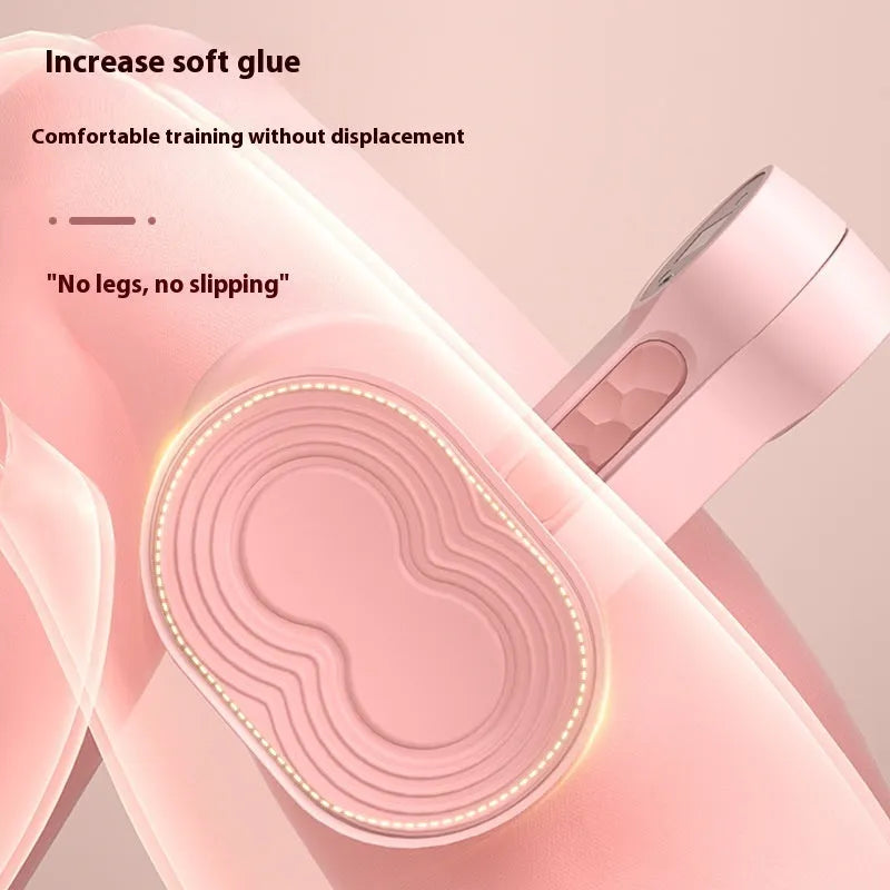 White peach pink intelligent counting pelvic floor muscle trainer with 360 degree rotation, ABS/PP/TPR construction