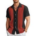 Men's fashion shirt with 3D digital printing, short sleeves, polyester fabric, colour JYT007 pattern