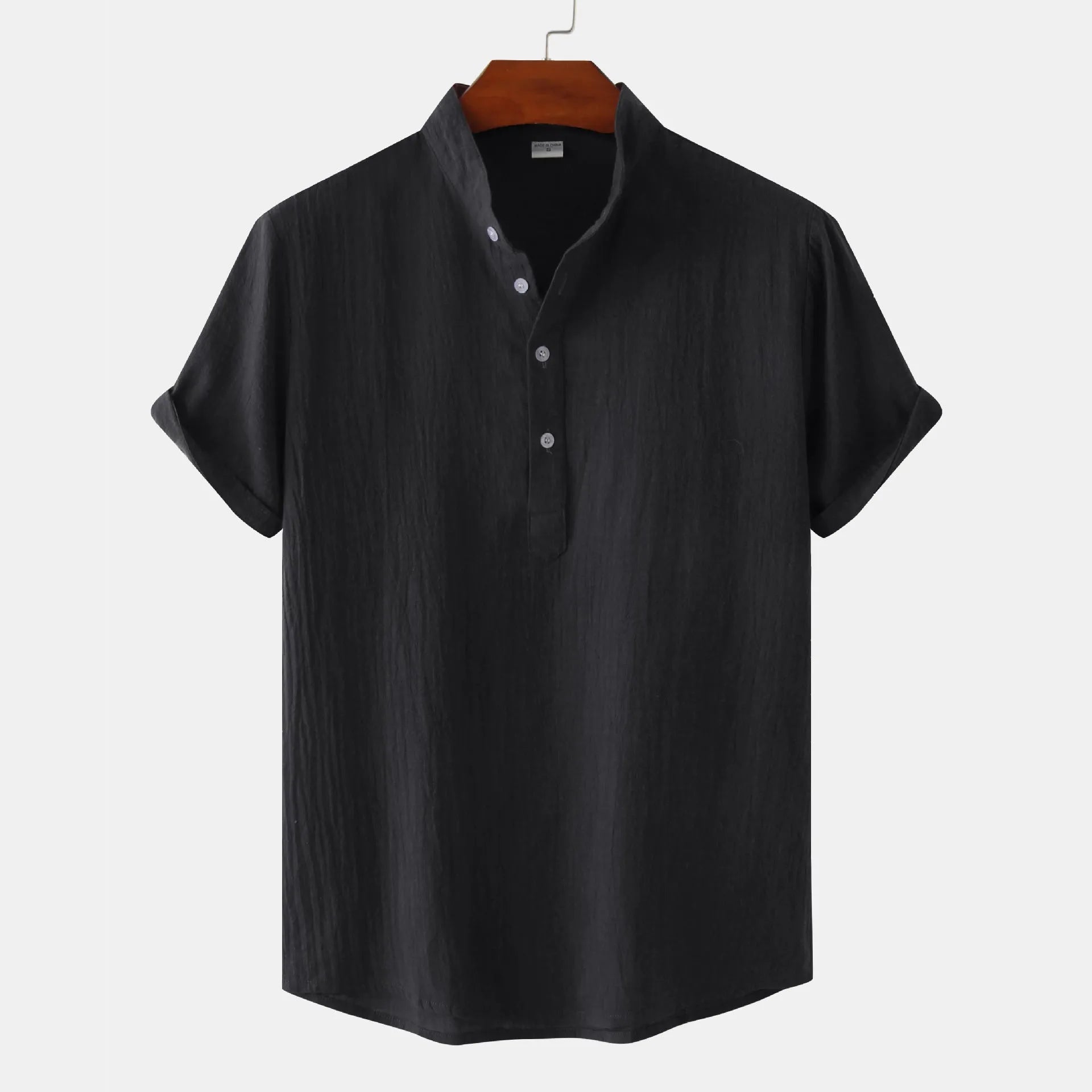 Men's casual short sleeve pullover shirt with floral print, available in multiple colours, sizes S to 2XL
