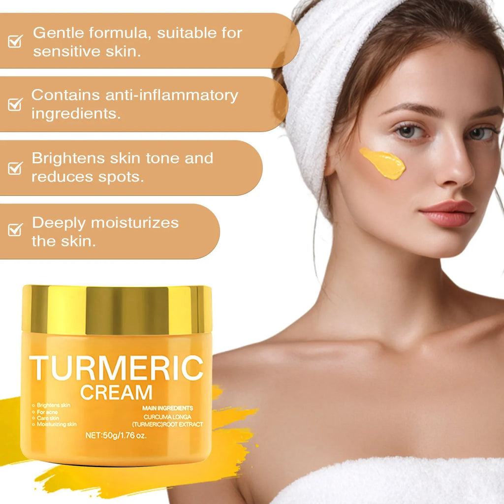 50g jar of moisturising cream for facial hydration and skin brightening