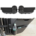 Black ABS car door storage box for Jeep Wrangler JK and JL interior organisation
