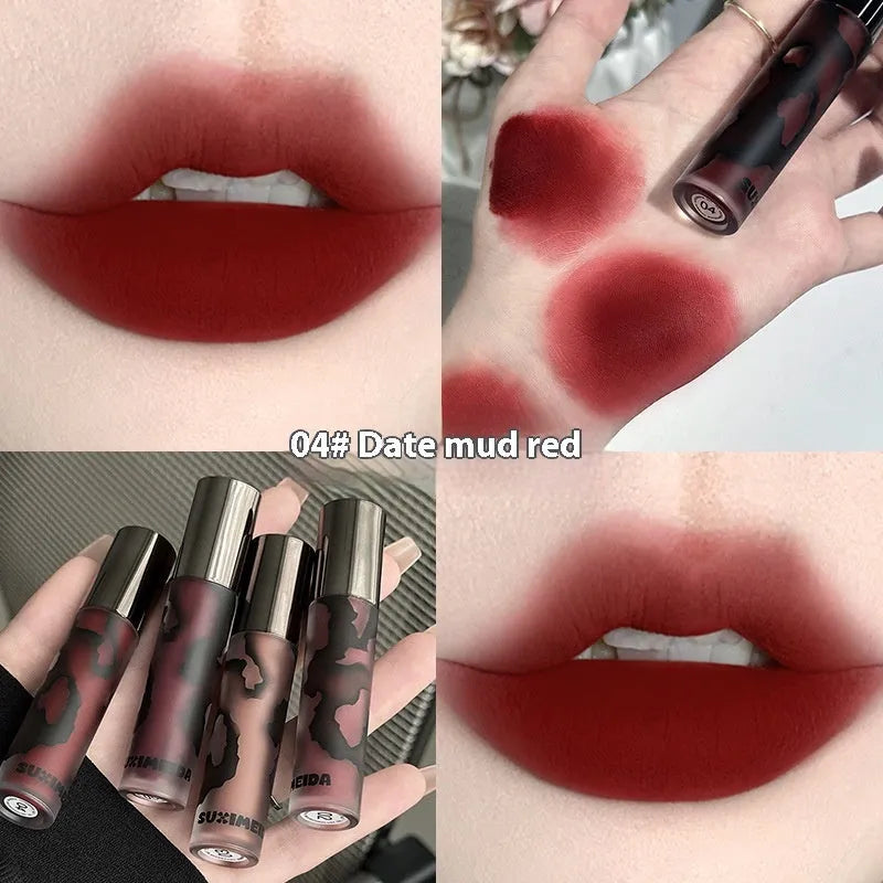 Lava Secret Matte Lip Mud Lipstick in white formula with five colour options