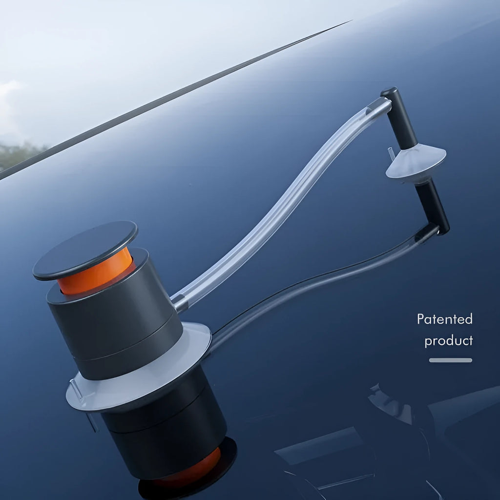 Car windshield repair kit with plastic crack and point repair tools for automotive glass damage