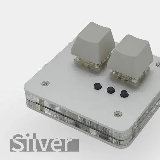 Mini multimedia keyboard with USB cable in black, grey, pink, or white colours