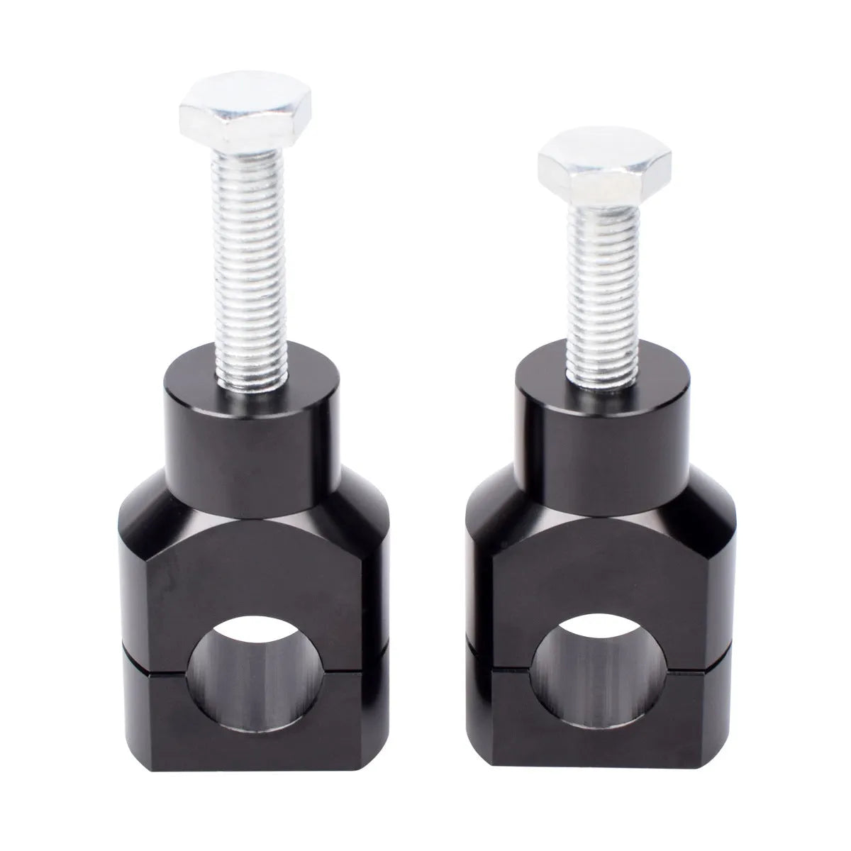 Black aluminium alloy 25mm universal handlebar riser kit for Harley Davidson motorcycle