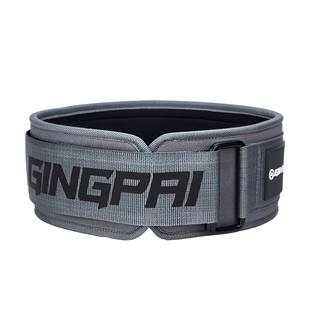 Abdominal exercising band with lumbar support for weight training in multiple colour options