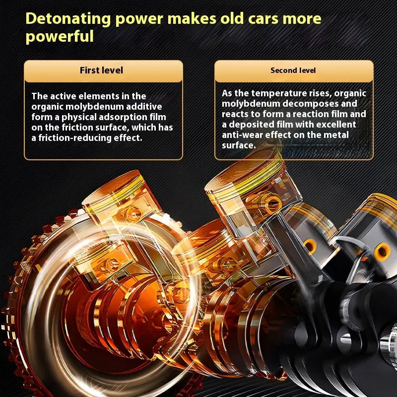 60ml engine anti-wear protective agent in white packaging for petrol and diesel engines