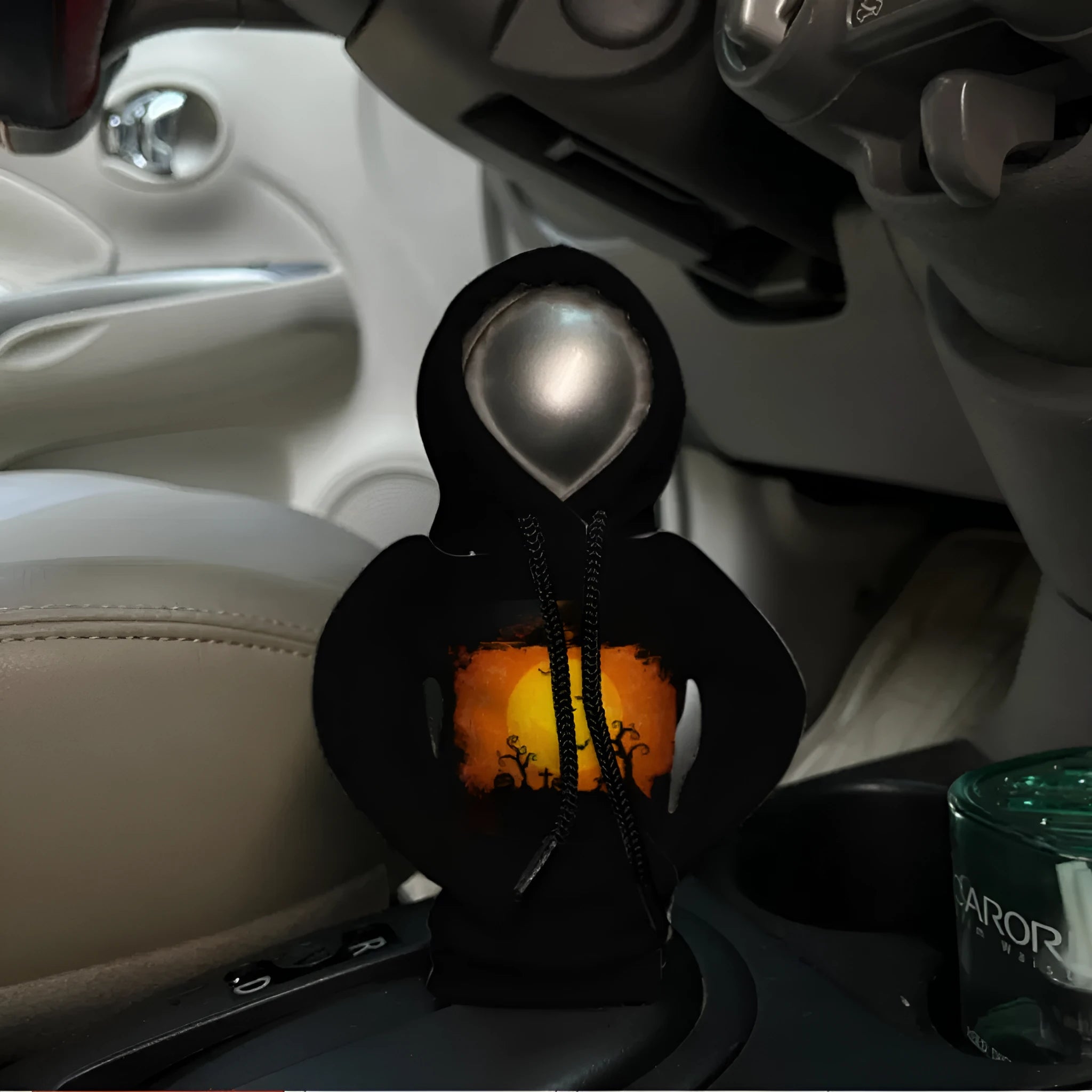 Halloween decorative sweater-style gear handle rod cover in polyester for car interior