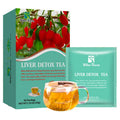 Herbal substitutional tea loose leaves in 50g package showing medicine food homology blend