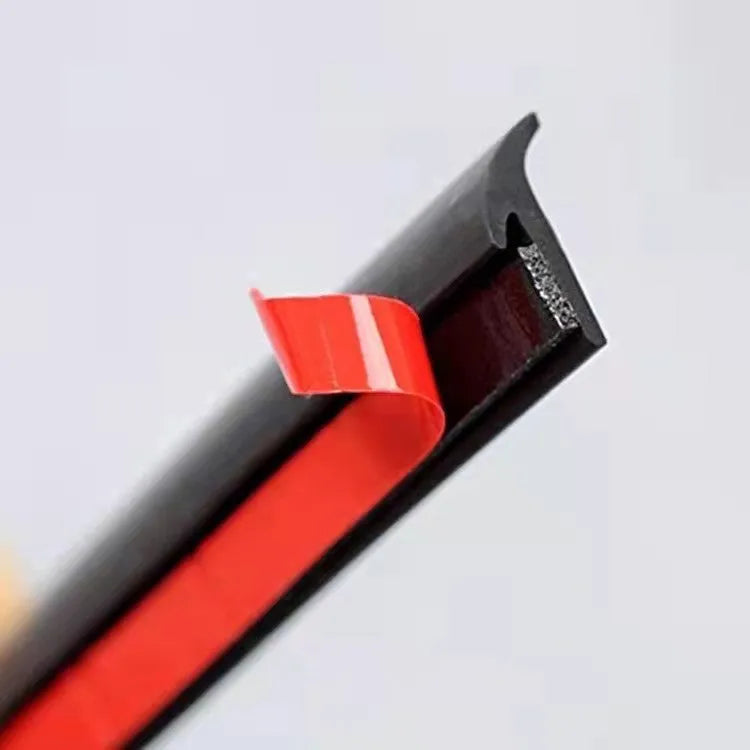 Roll of black TPE universal rubber seal strip for automotive and door gap filling.