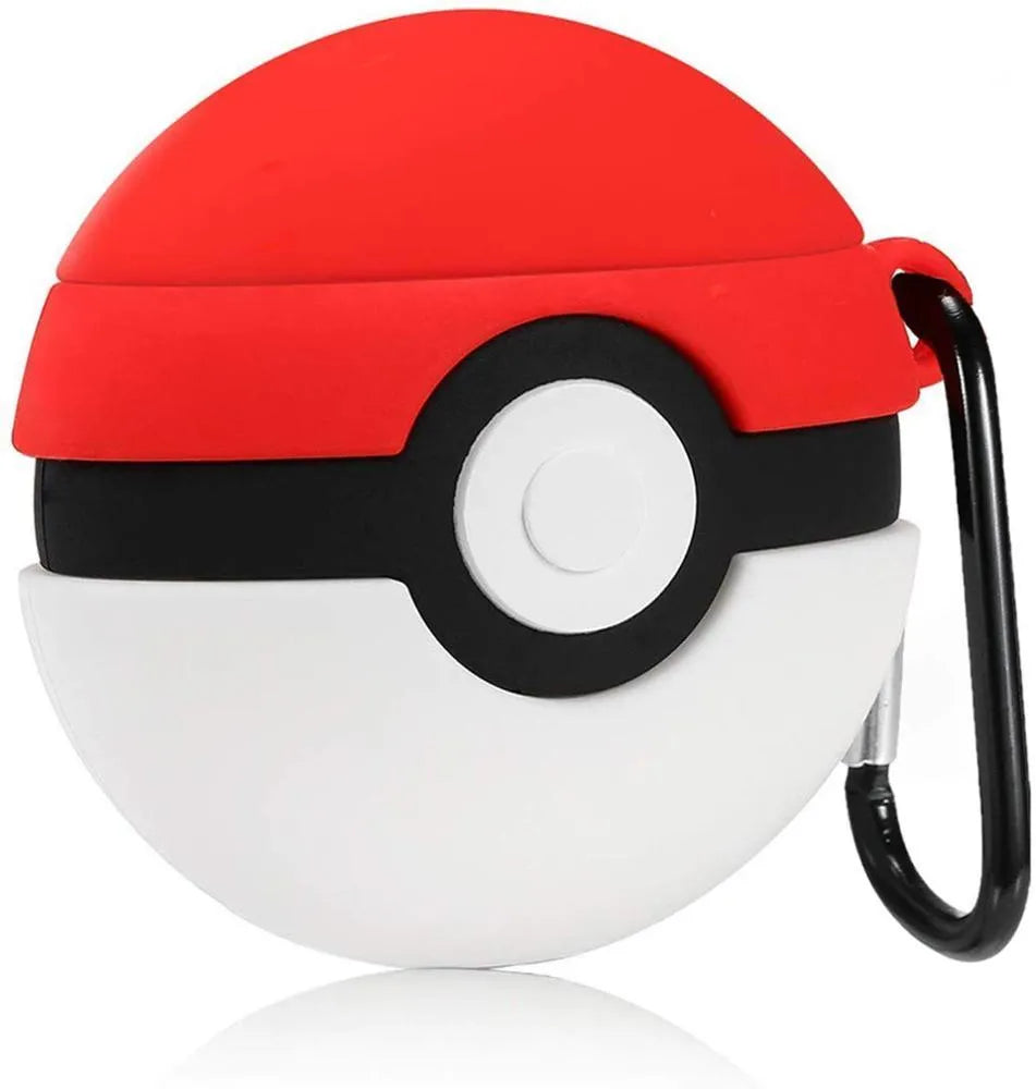 Silicone protective case for AirPods with cartoon animal and food theme designs