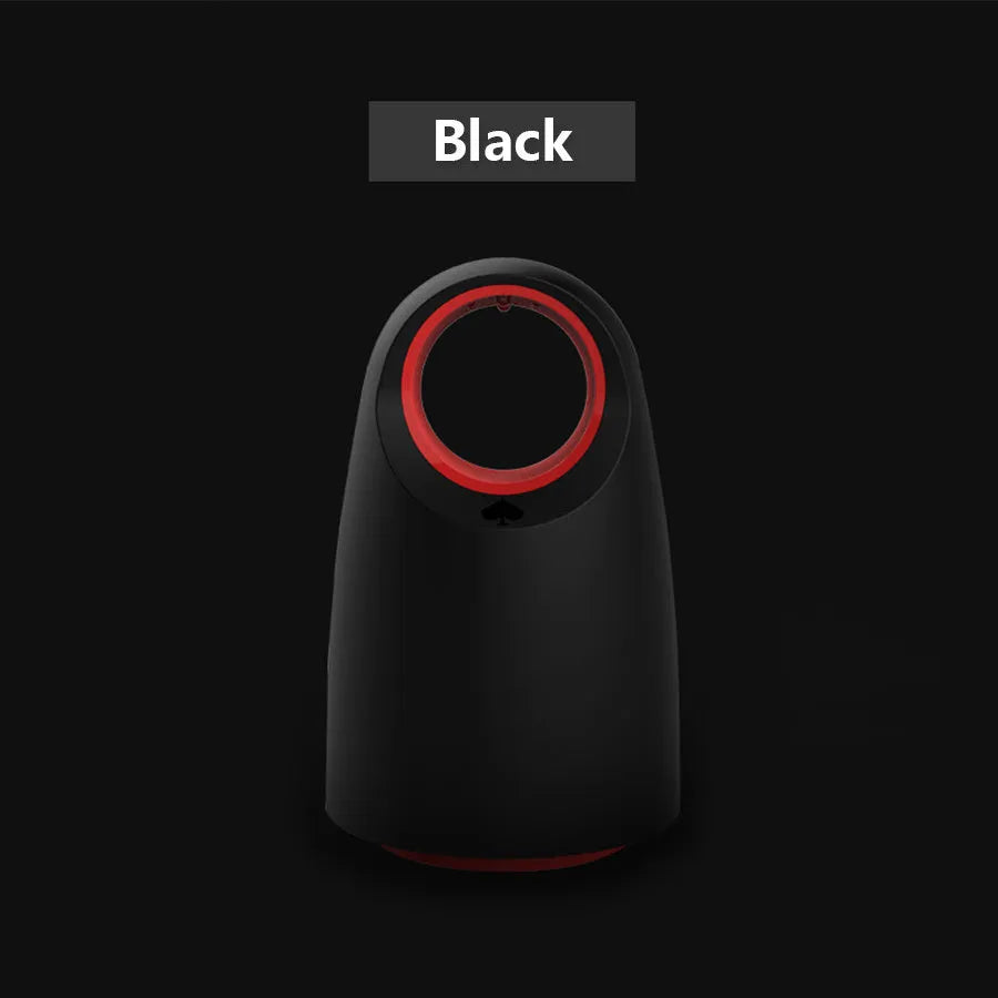 Black and white household silent mosquito killer zapper with USB cable